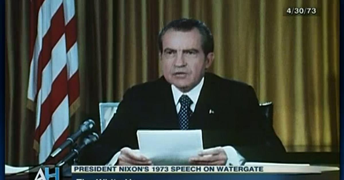 Wikileaks 2 Nixon resigns Watergate